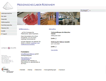 Tablet Screenshot of medlabor.de